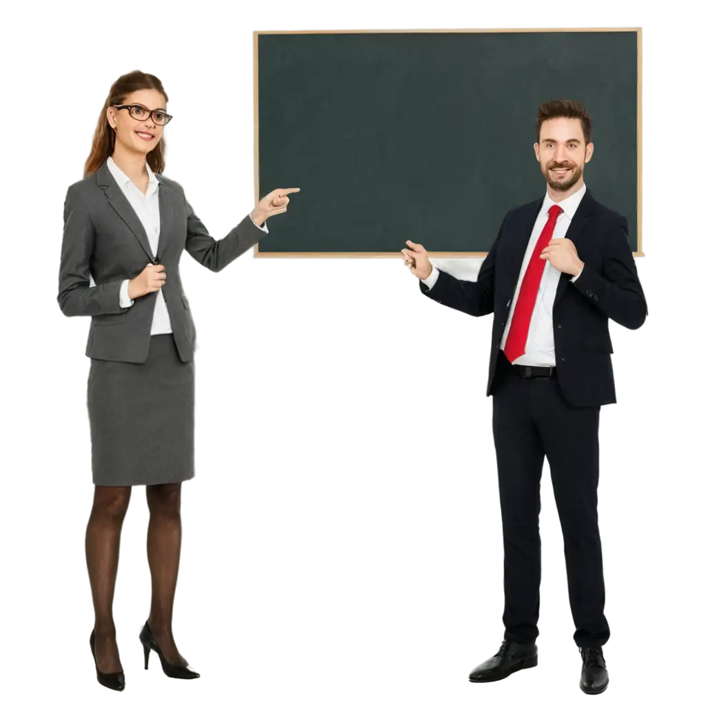 Professional-PNG-Image-of-Teacher-at-Blackboard-Enhance-Educational-Content-with-Clarity