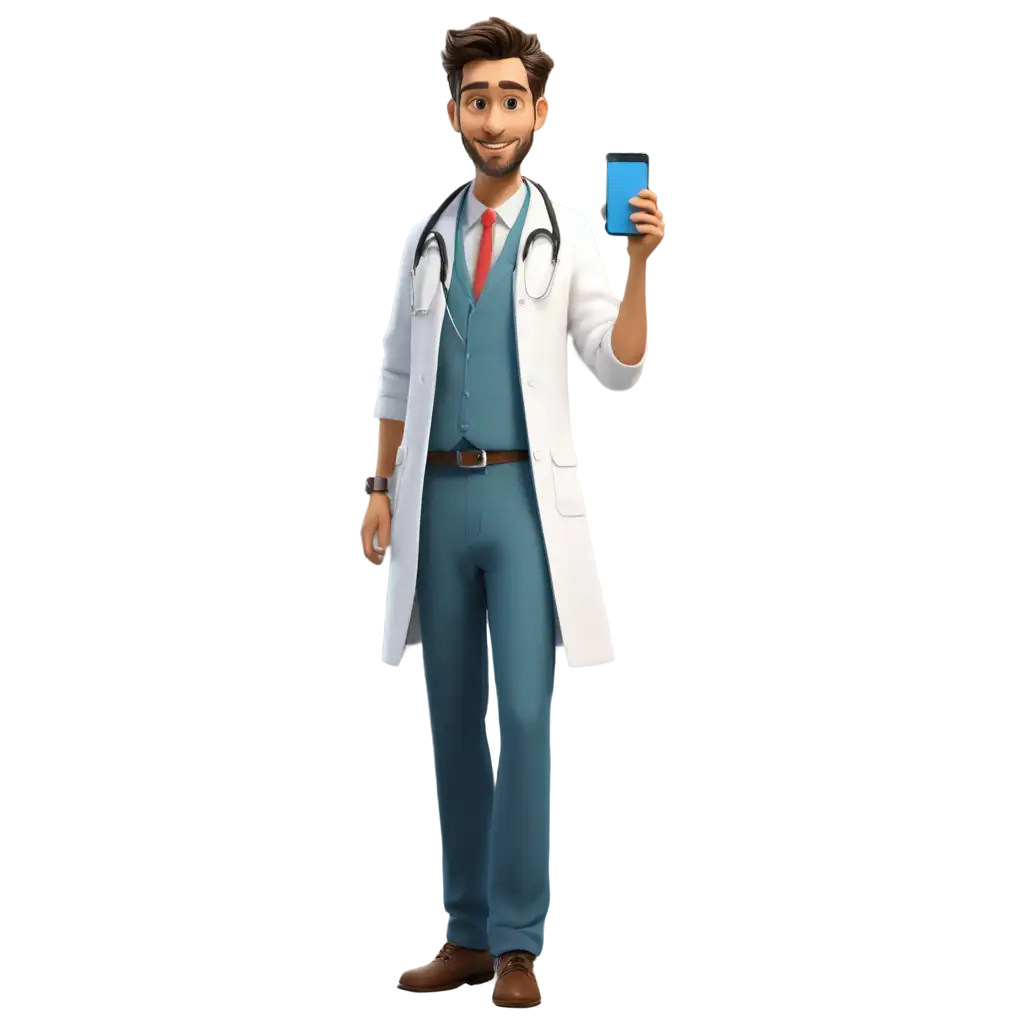 Cartoon-Doctor-PNG-Playful-Illustration-of-a-Friendly-Physician