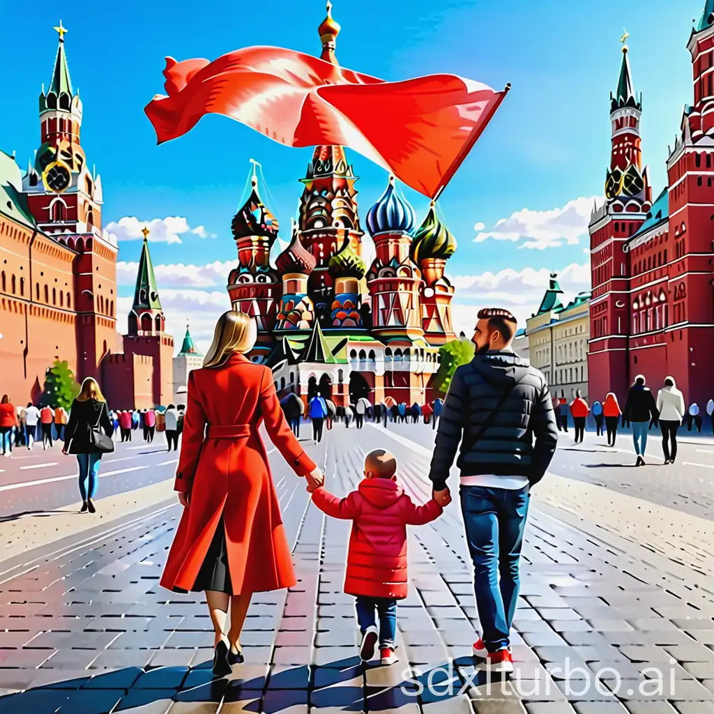 🎈🎈🎈

diamond painting, man, women, child standing on Red Square in Moscow, on a bright day, red flags, white flowers, summer afternoon, many people, 128k detailed drawing, ULTRA HDRi, 64mp, super-realistic