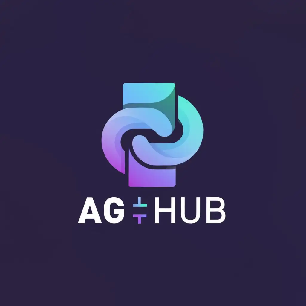 Logo-Design-For-AG-Hub-Modern-Attractive-and-Clear-Background