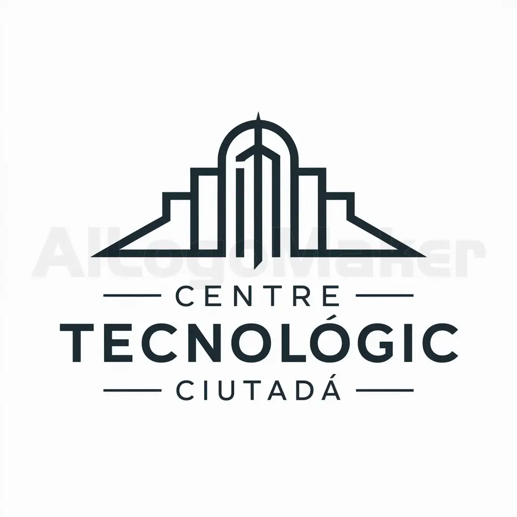 a logo design,with the text "Centre Tecnològic Ciutadà", main symbol:Centre Tecnològic Ciutadà,Moderate,be used in Technology industry,clear background
