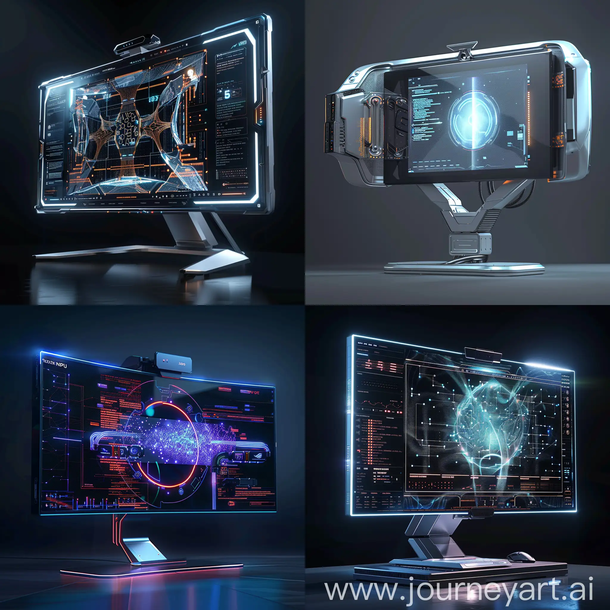Futuristic-PC-Monitor-with-Quantum-Dot-Display-Technology-and-Holographic-Projection