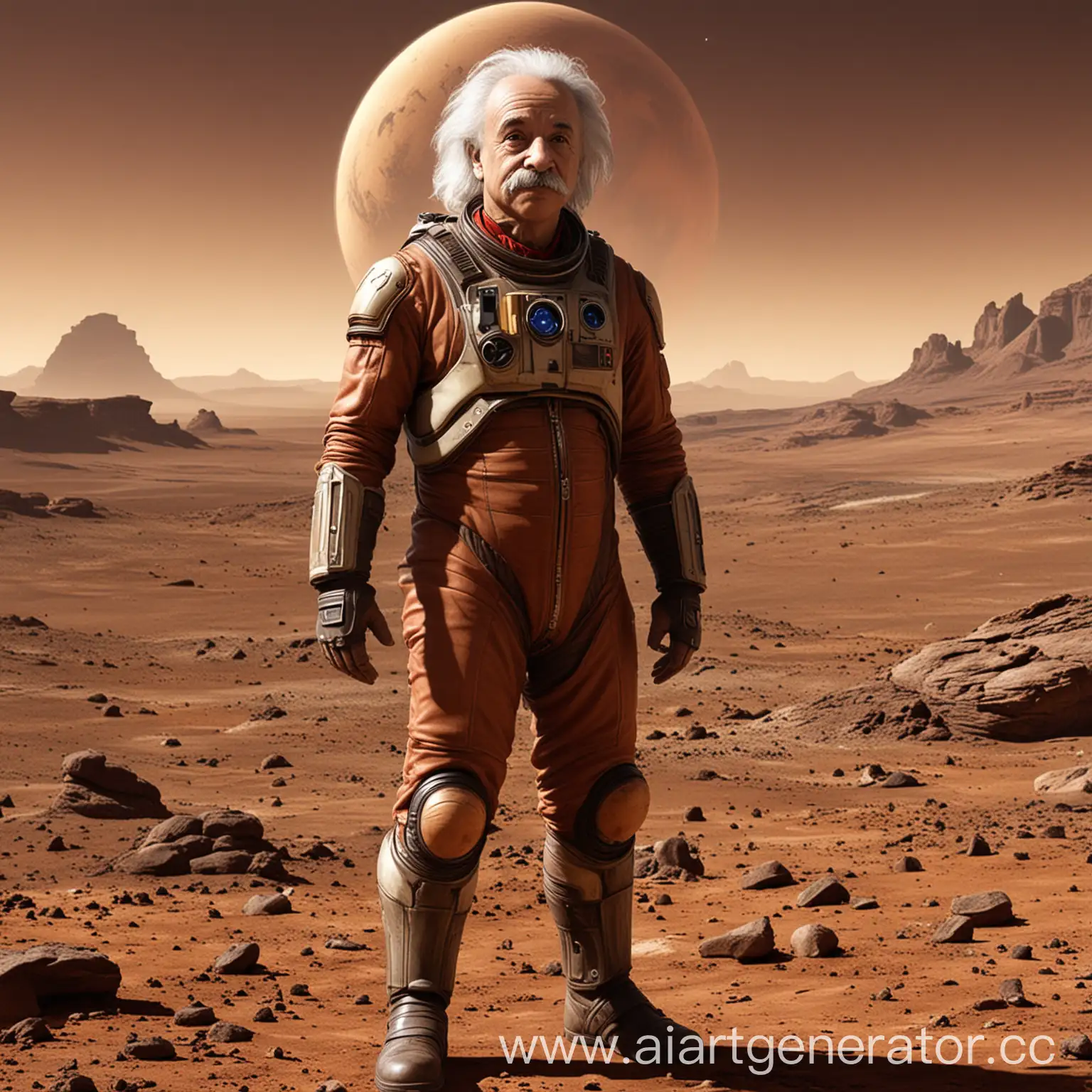 Планета Марс 2342 год пришельцы ученый Эйнштейн Блез Паскаль