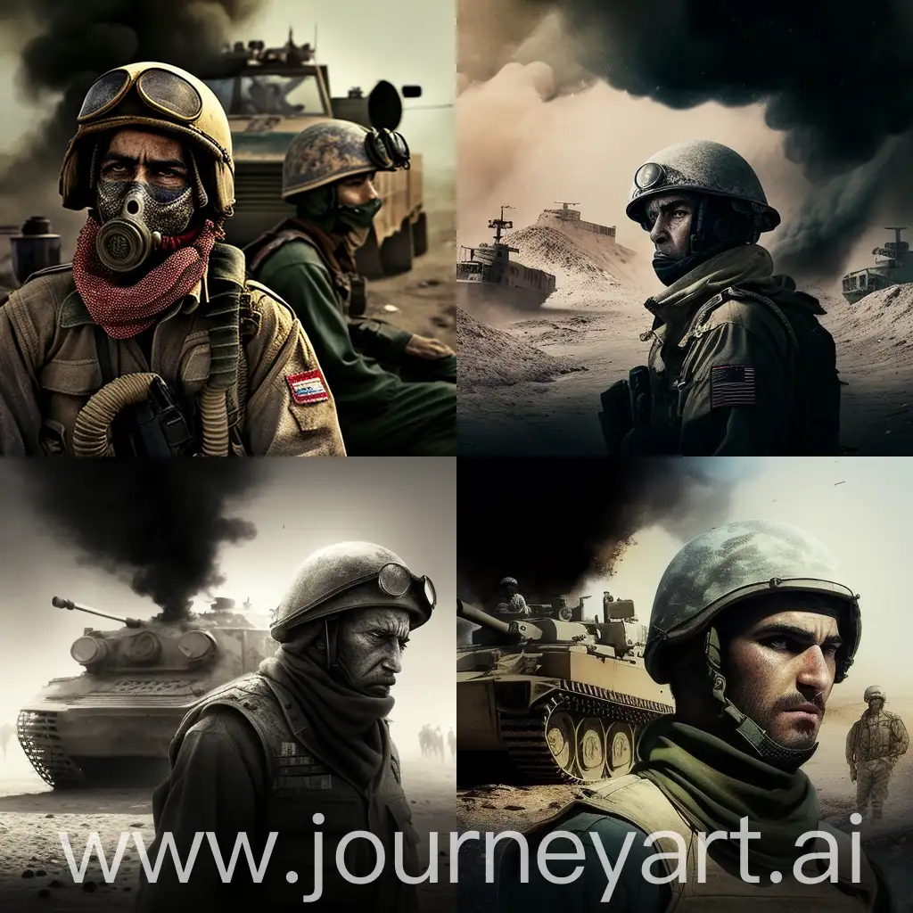 War-Scene-from-Iranian-Series