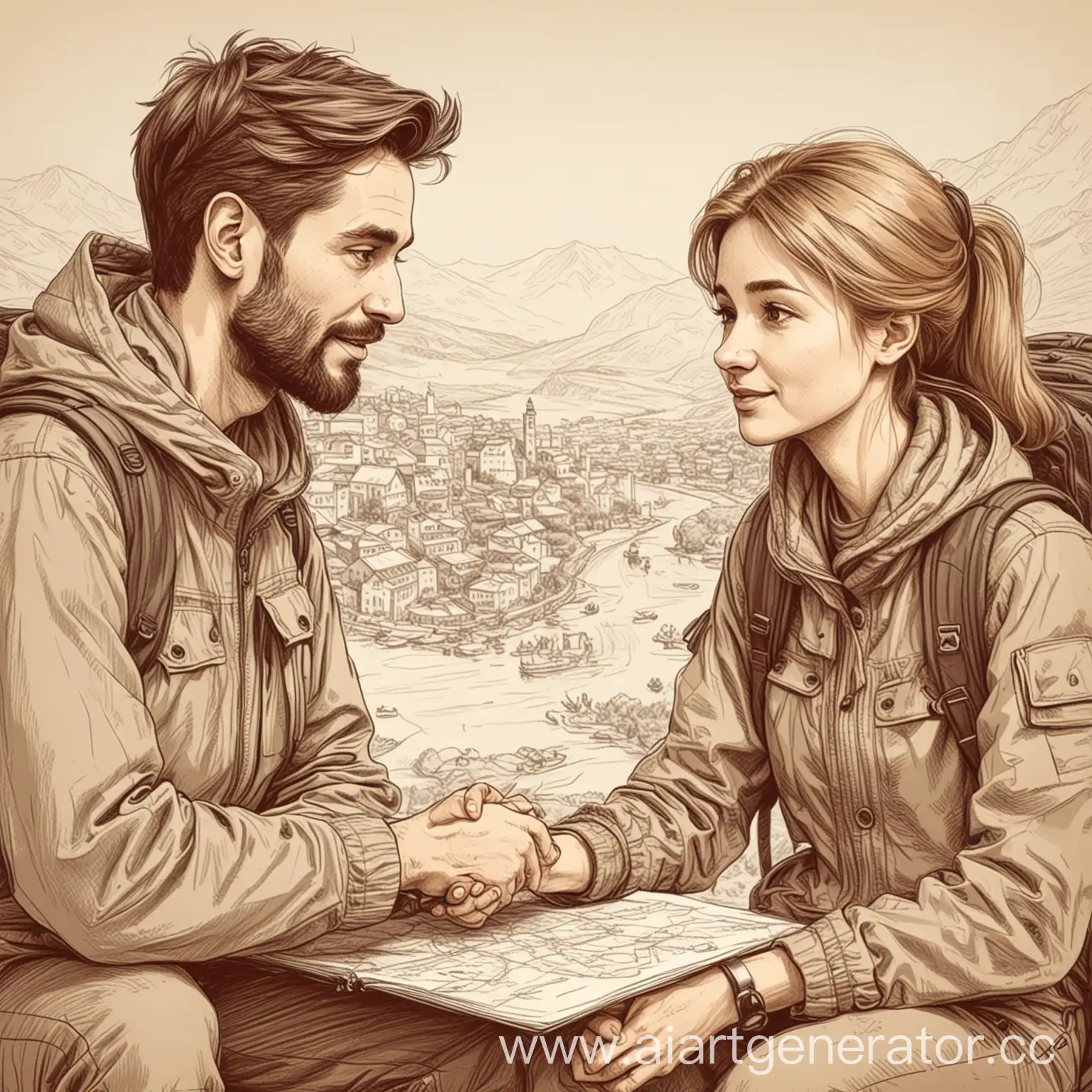 Illustration-Engaging-Dialogue-with-a-Seasoned-Explorer