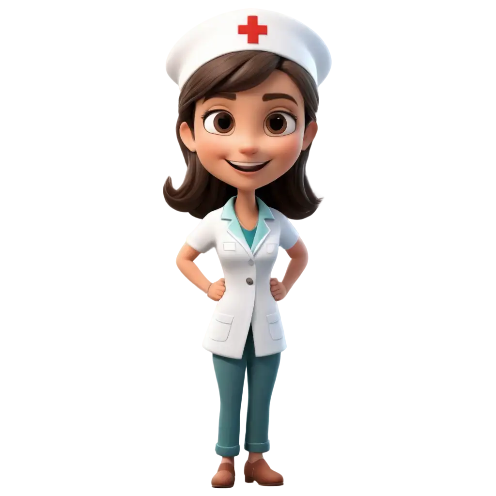 Captivating-Cartoon-Nurse-PNG-Bringing-Cheerful-Healthcare-Illustrations-to-Life