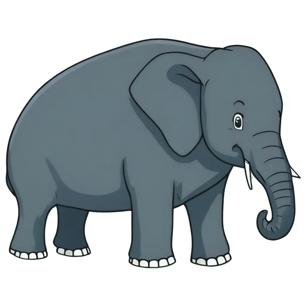 Vibrant-Elephant-Cartoon-PNG-Captivating-Illustration-for-Digital-Platforms