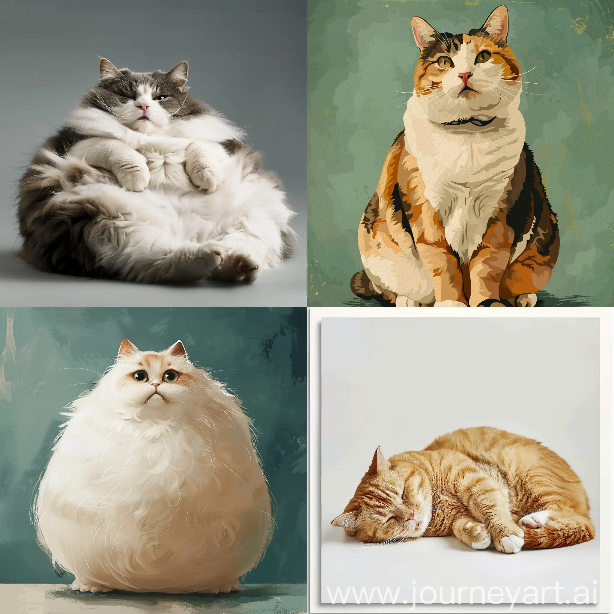 Fat cat poster 