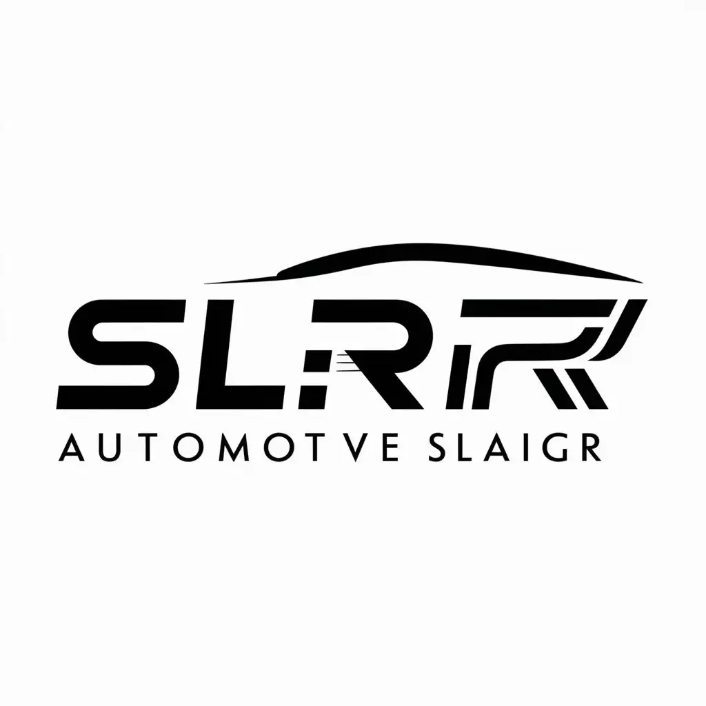 a logo design,with the text "Slr", main symbol:Slr,Moderate,be used in Automotive industry,clear background