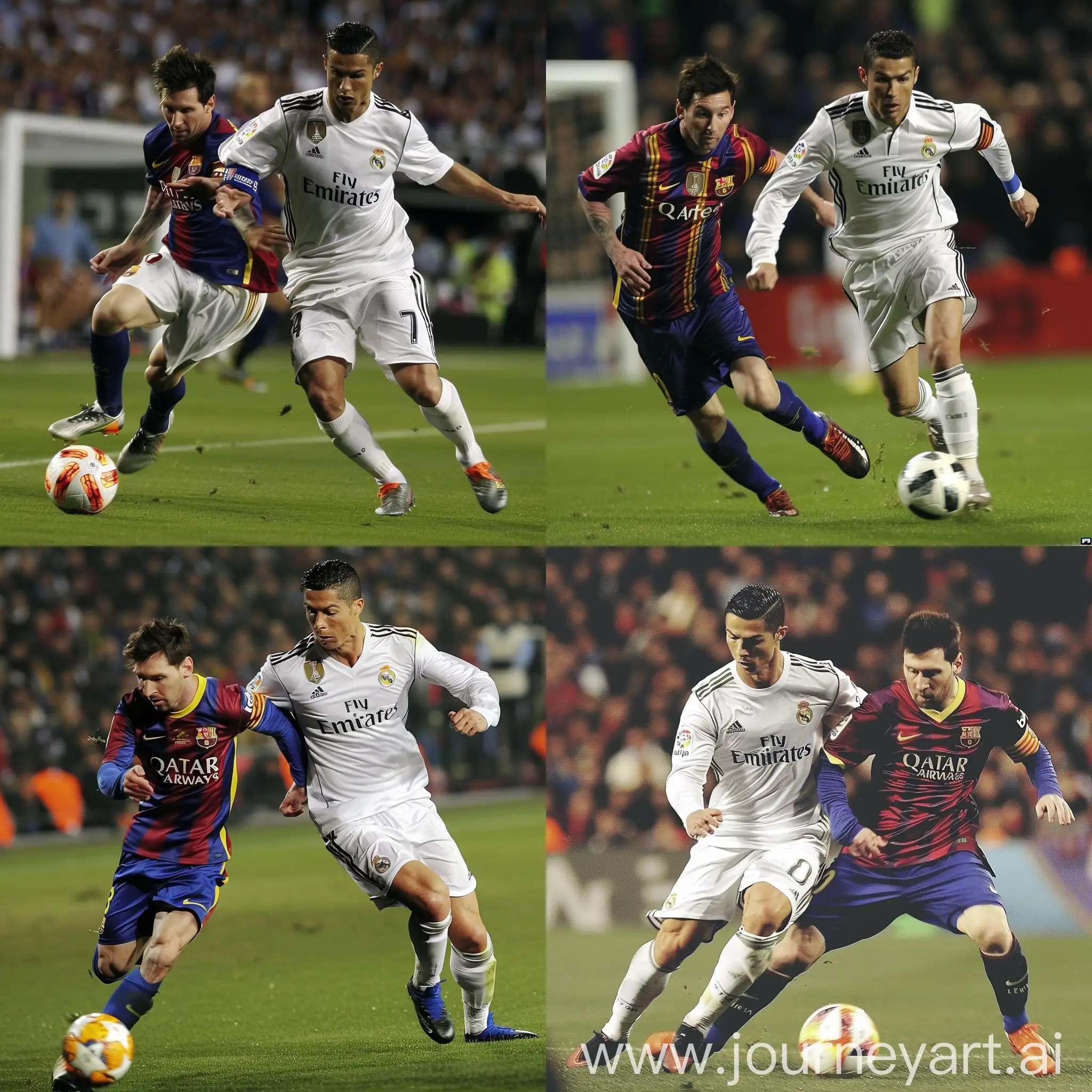 Cristiano-Ronaldo-Outmaneuvers-Messi-in-Intense-Soccer-Duel