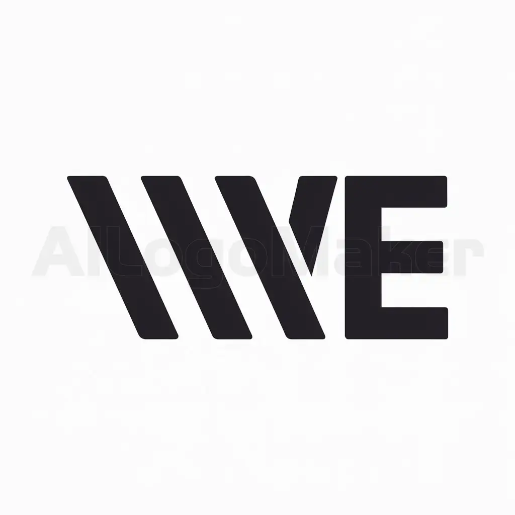 a logo design,with the text "WE", main symbol:short logo,Moderate,clear background