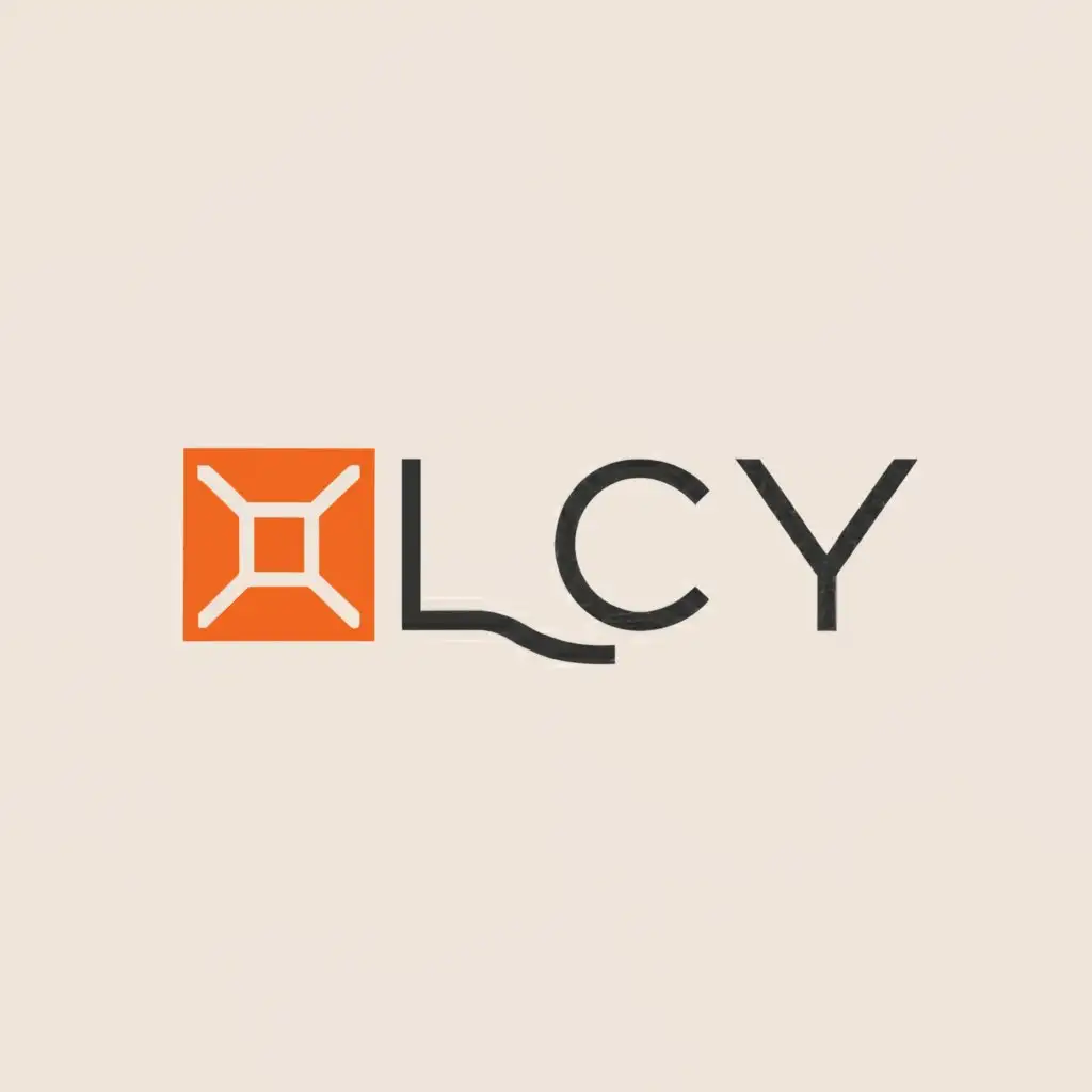 a logo design,with the text "Lucy", main symbol:homogram,Minimalistic,clear background