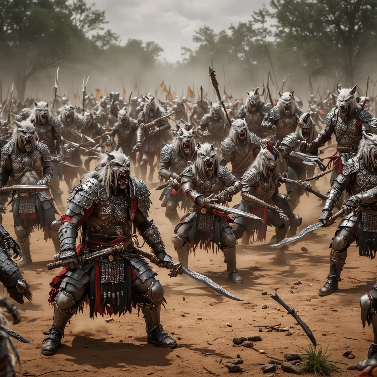Ching changa wolves versus ironblood warriors