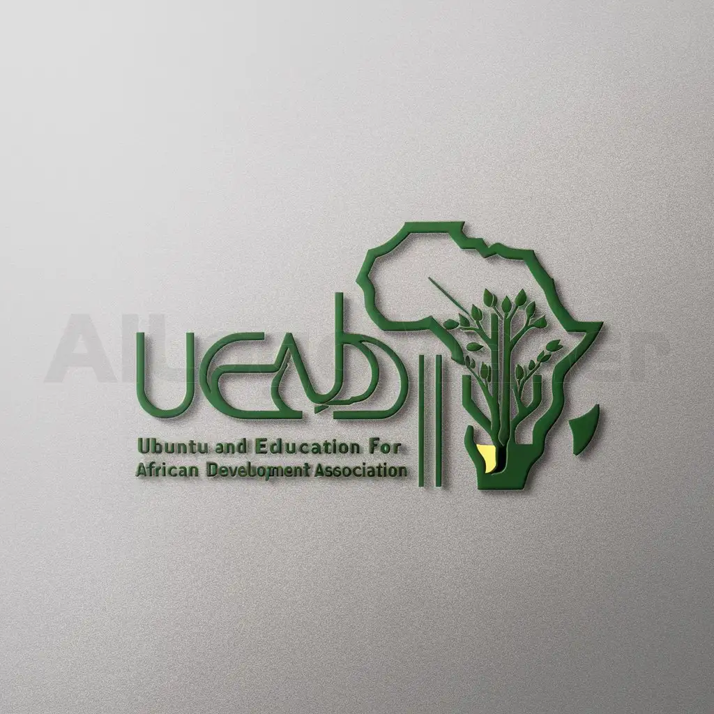 LOGO-Design-For-Ubuntu-and-Education-for-African-Development-Association-Unity-and-Support-with-African-Continent-Base