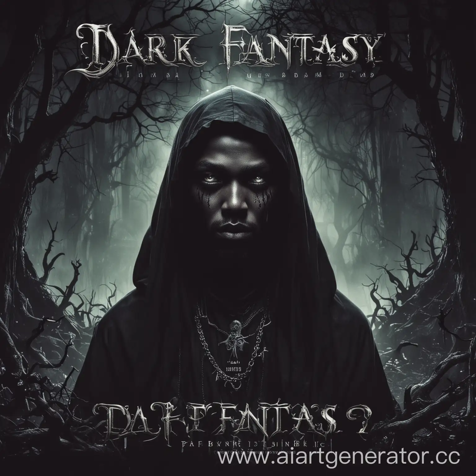 dark fantasy rap album cover