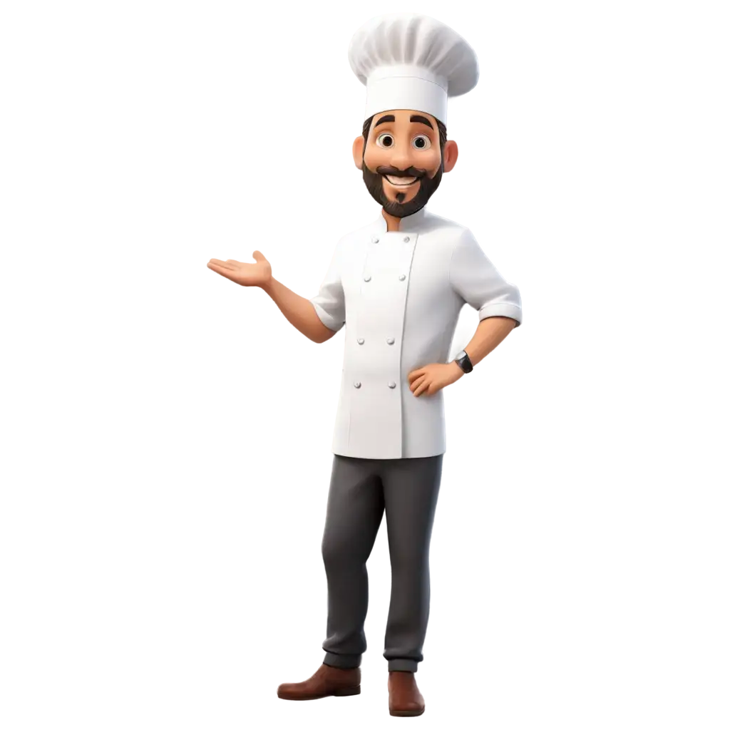Cartoon-Chef-PNG-Whimsical-Culinary-Creativity-for-Digital-Platforms