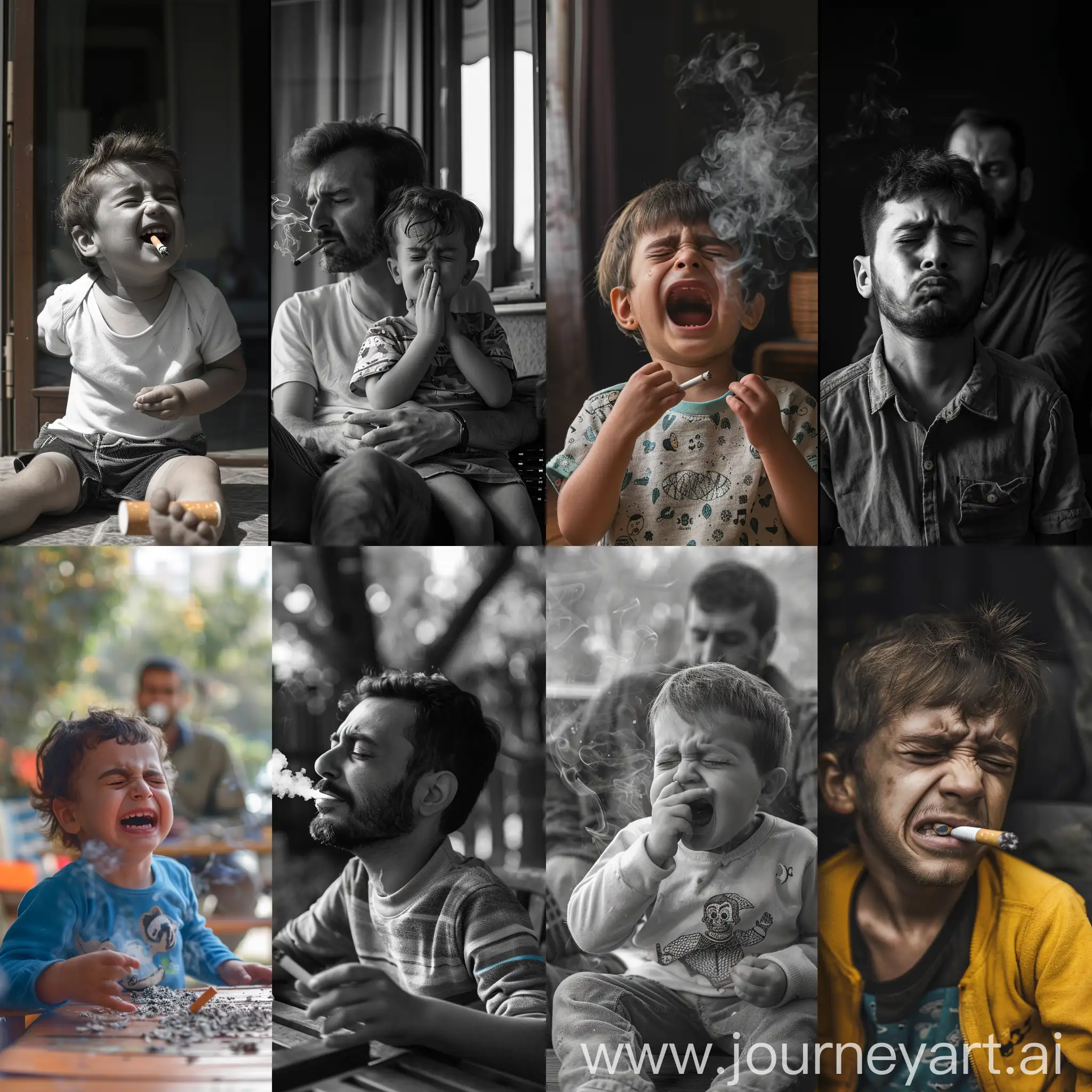 Contrasting-Emotions-Joy-and-Sadness-in-Childhood