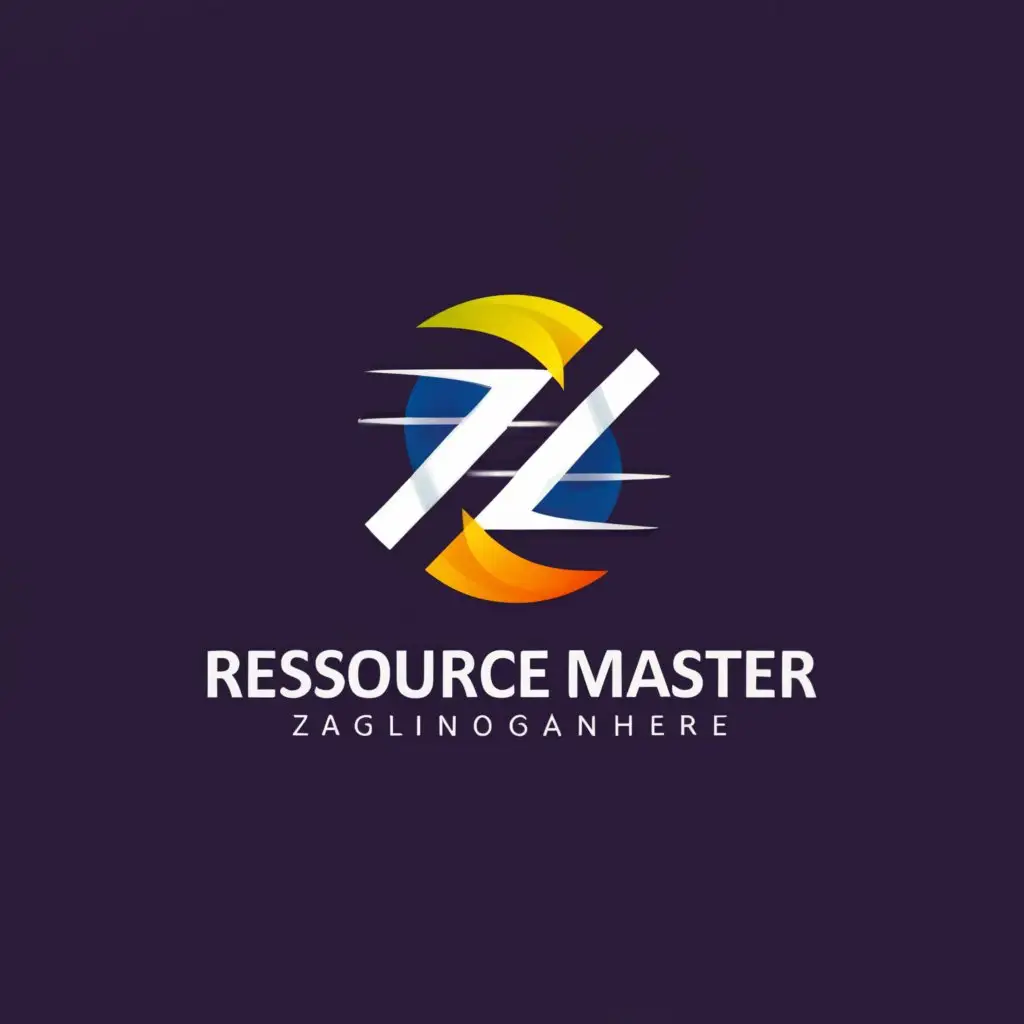 a logo design,with the text "Resource Master", main symbol:zydalao.com,Moderate,be used in Others industry,clear background