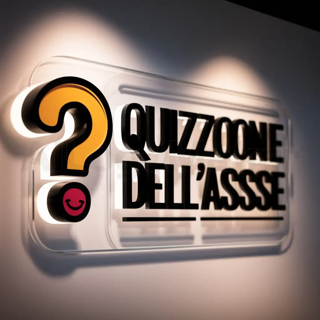 LOGO-Design-For-Quizzone-dellasse-Playful-Question-Mark-Theme-for-Quiz-Industry