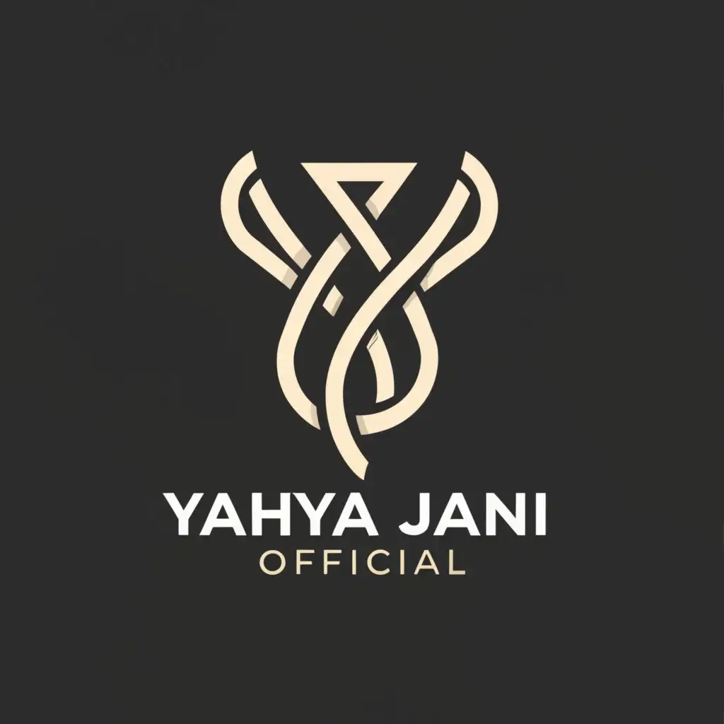 a logo design,with the text "YAHYA JANI OFFICIAL", main symbol:Facebook,Moderate,be used in Legal industry,clear background