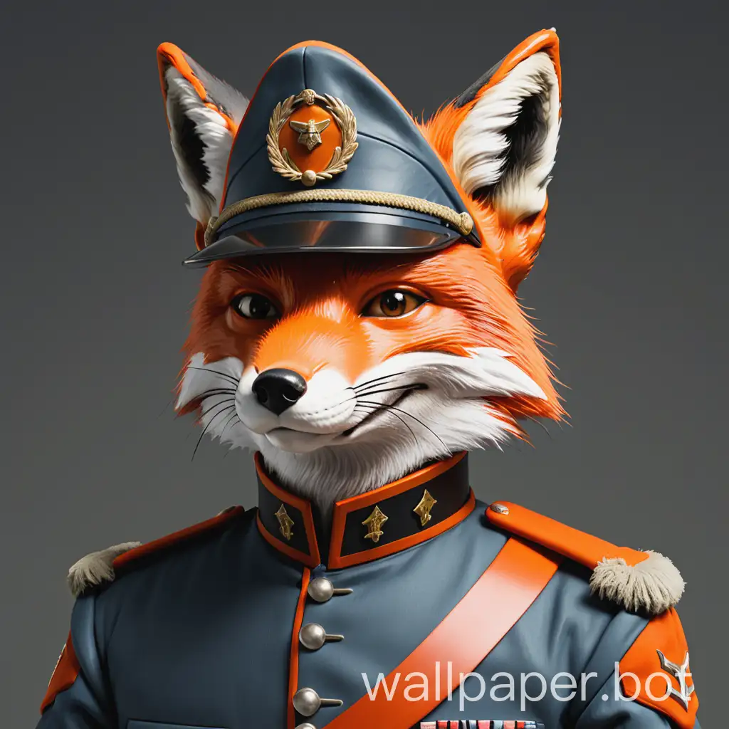 Majestic-Fox-General-Leading-Soldiers-in-Battle