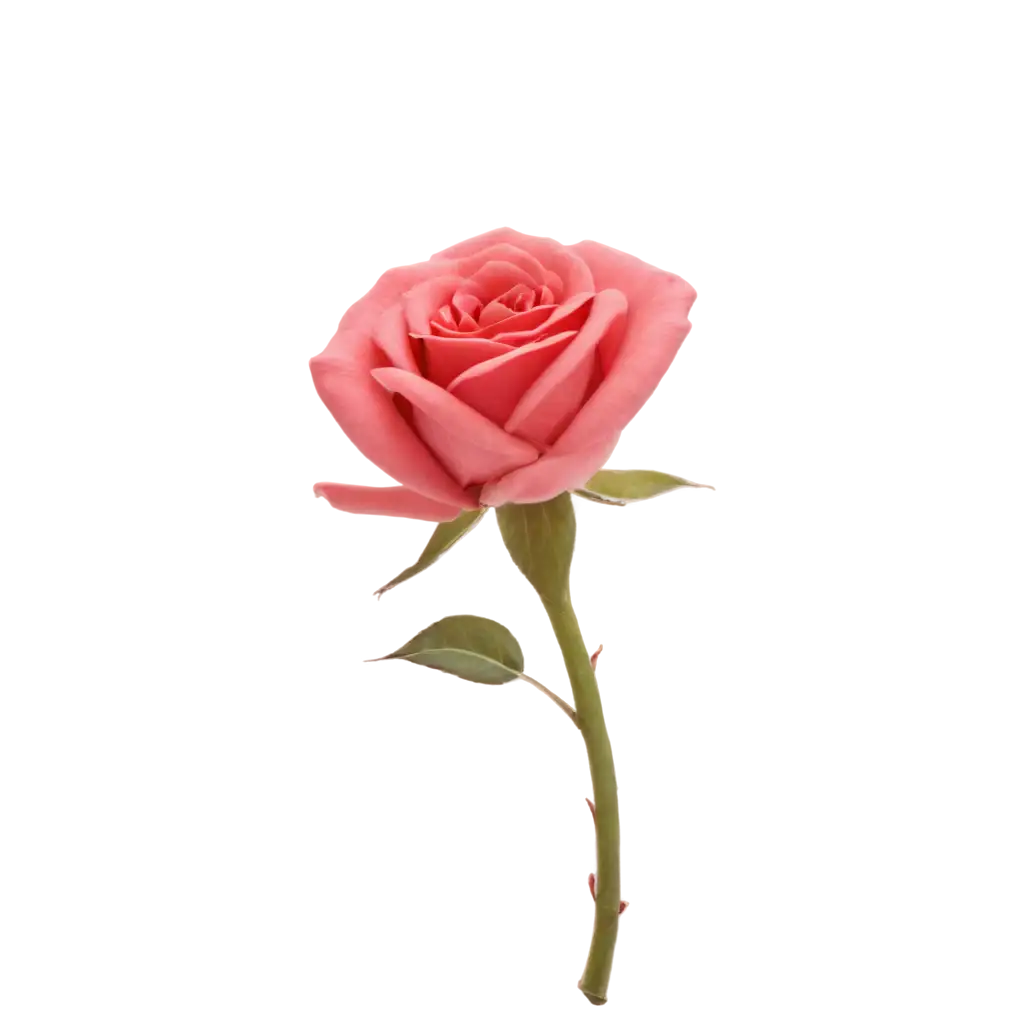 PNG-Rose-Flower-Image-HighQuality-and-Detailed-Visual-Representation