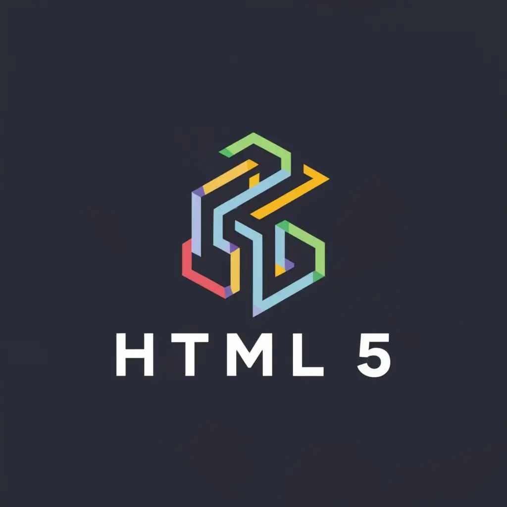 a logo design,with the text "html-5", main symbol:BLOG,complex,be used in Others industry,clear background
