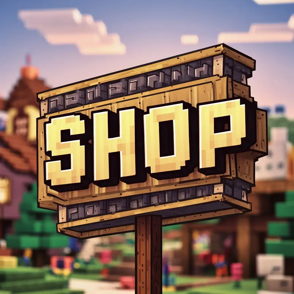 Minecraft-Server-Shop-Banner-Design
