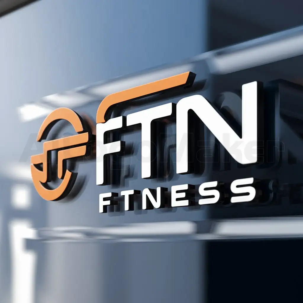 a logo design,with the text "fitness", main symbol:FITN,complex,clear background