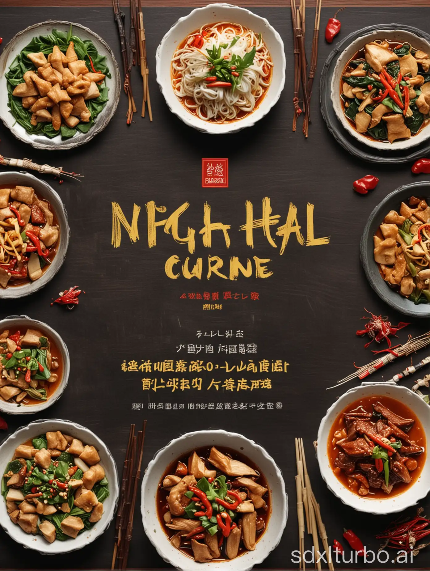 Vibrant-Ninghai-Cuisine-Presentation-Chinese-Culinary-Artwork
