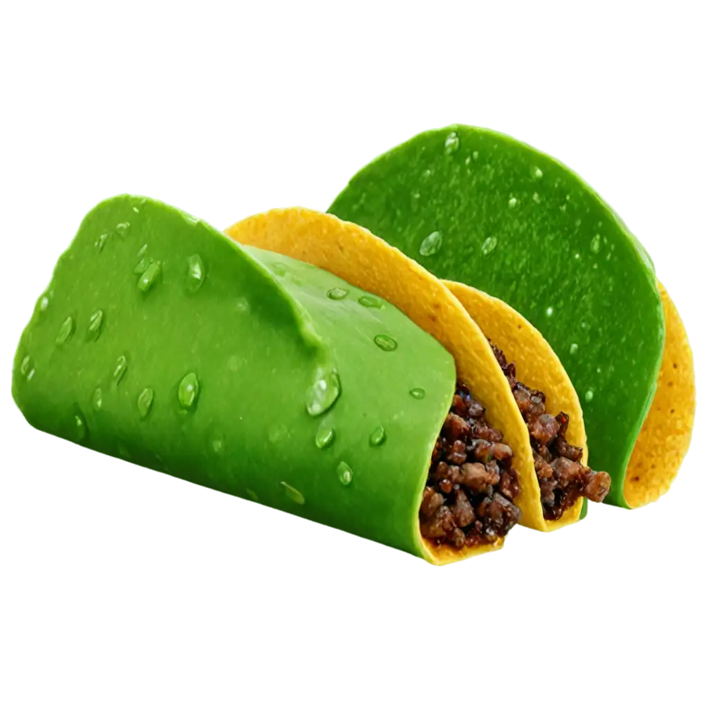 Vibrant-PNG-Image-Delectable-Taco-with-Prickly-Cactus