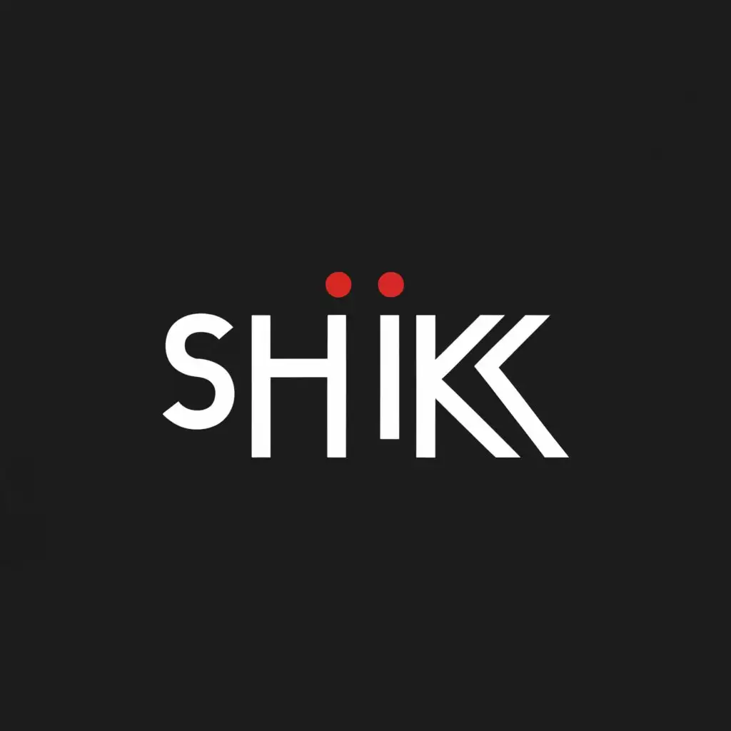 a logo design,with the text "Shiki", main symbol:samurai,Minimalistic,be used in Others industry,clear background