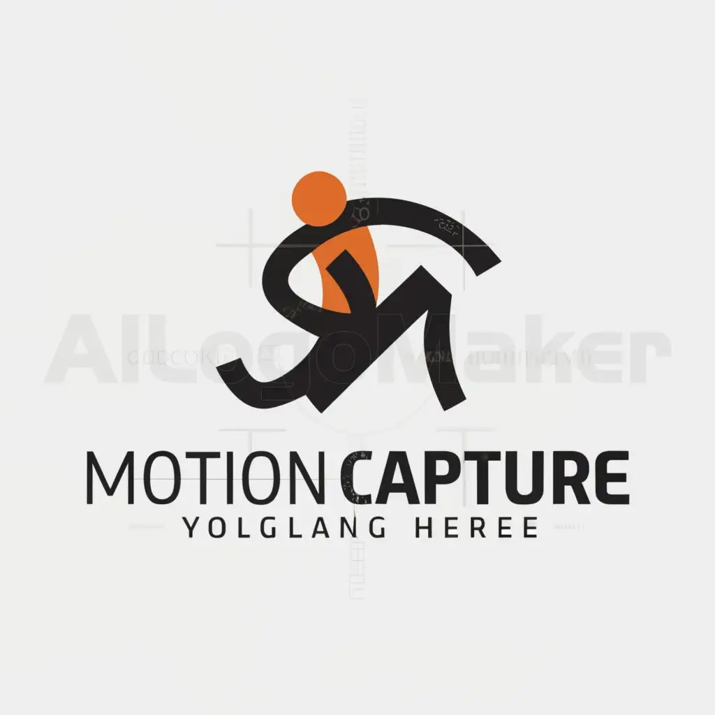 a logo design,with the text "Motion Capture", main symbol:Motion Capture,Moderate,be used in Others industry,clear background