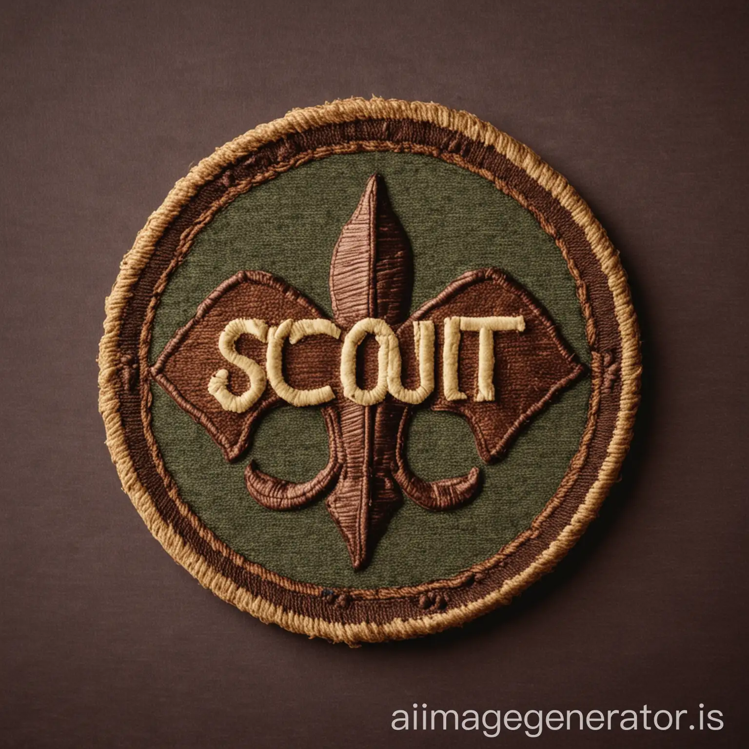 Scout Logo Design in Nature Theme | AI Image Generator