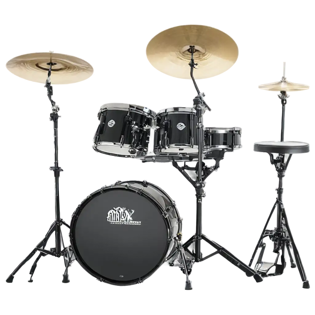 HighQuality-PNG-Drum-Set-Image-Enhance-Your-Content-with-Clear-Crisp-Percussion-Visuals