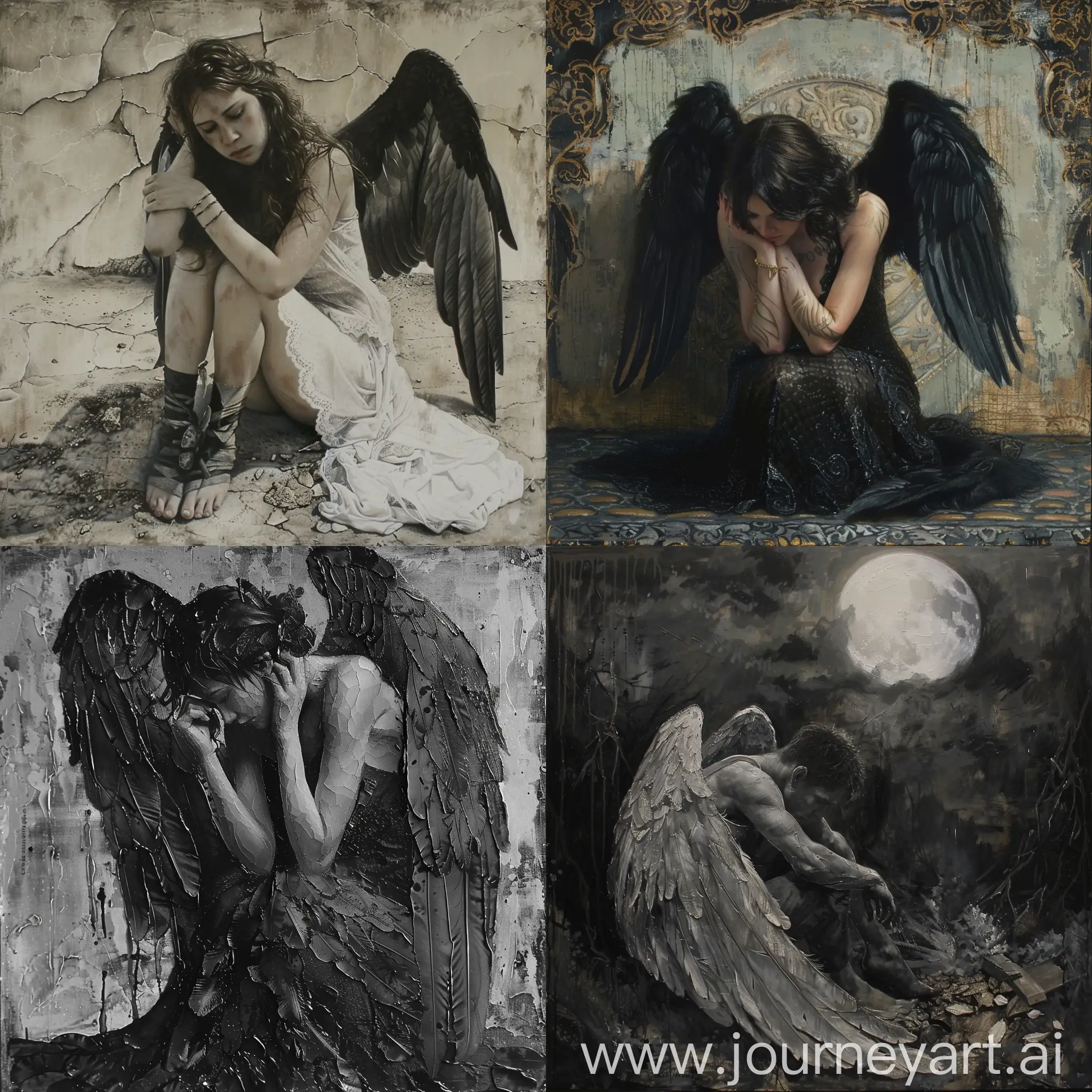 Fallen-Angel-Artwork-with-Wings-and-Dramatic-Lighting