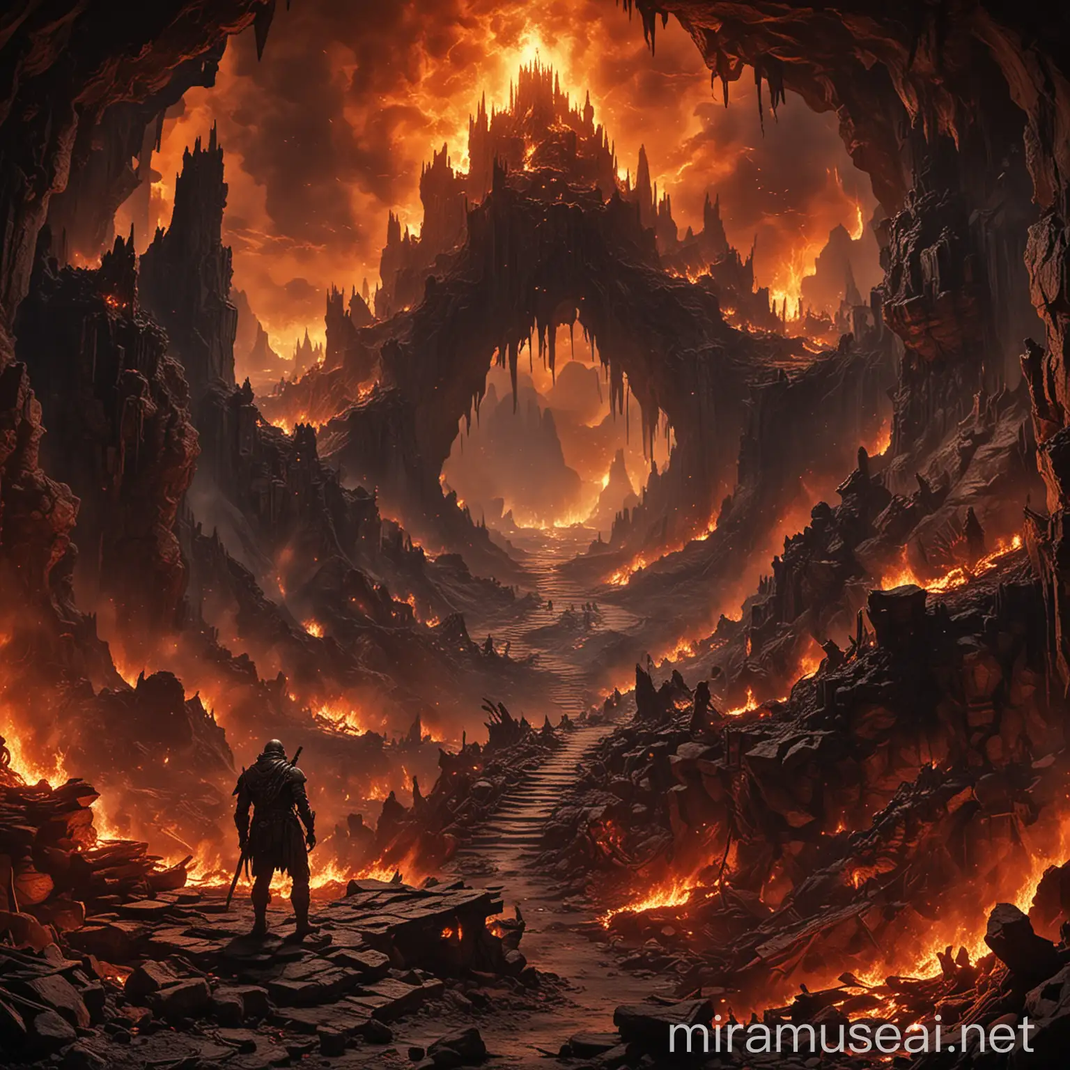 Muspelheim, darkness, death and fire