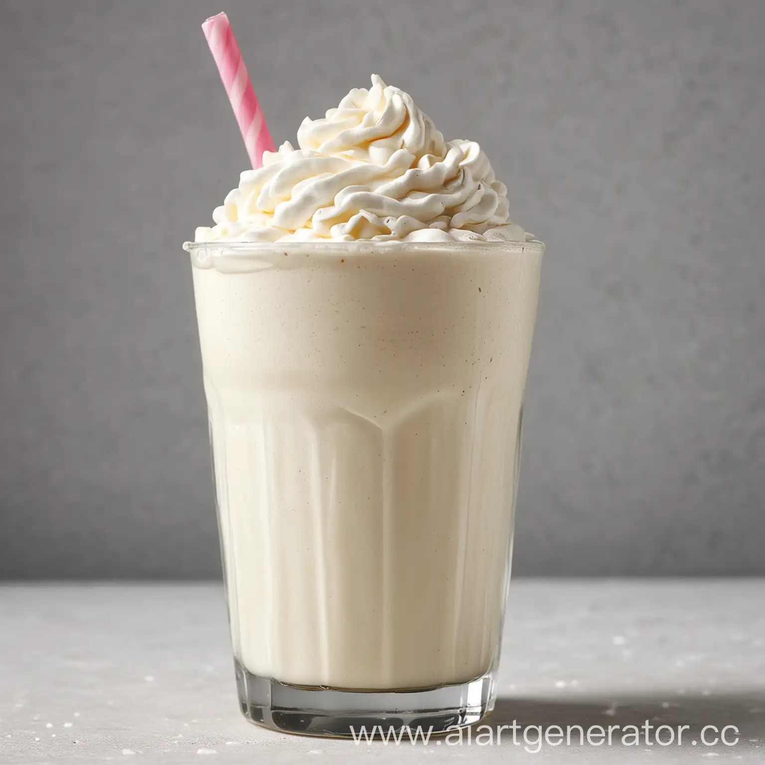 Refreshing-White-Milkshake-in-Elegant-Glass