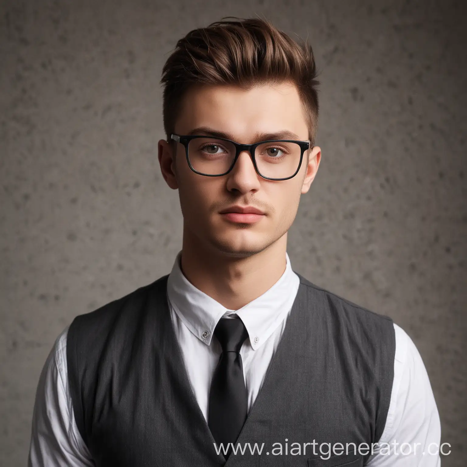 Artem-Aleev-with-Book-and-Glasses-in-KhantyMansiysk