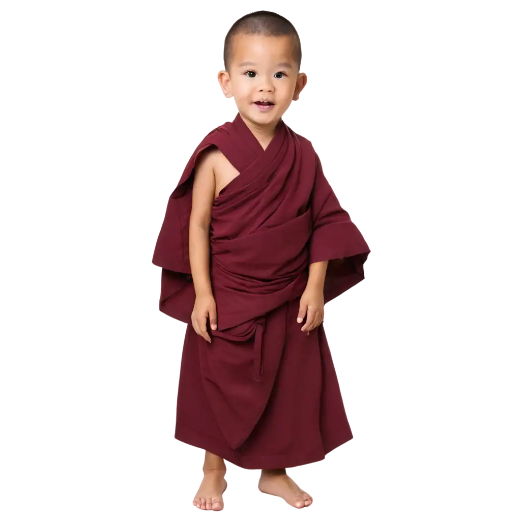 Budhist kid monk