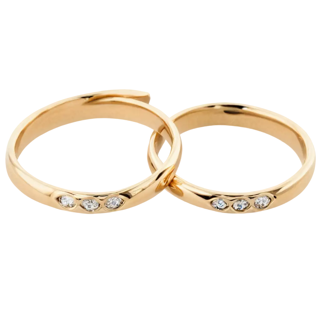Exquisite-PNG-Image-of-2-Entwined-Wedding-Rings-Symbolizing-Eternal-Love-and-Commitment