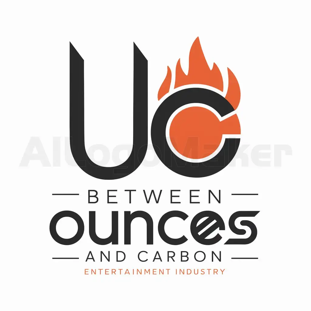 LOGO-Design-For-Between-Ounces-and-Carbon-Una-Onzera-y-Un-Carbn-Ardiendo