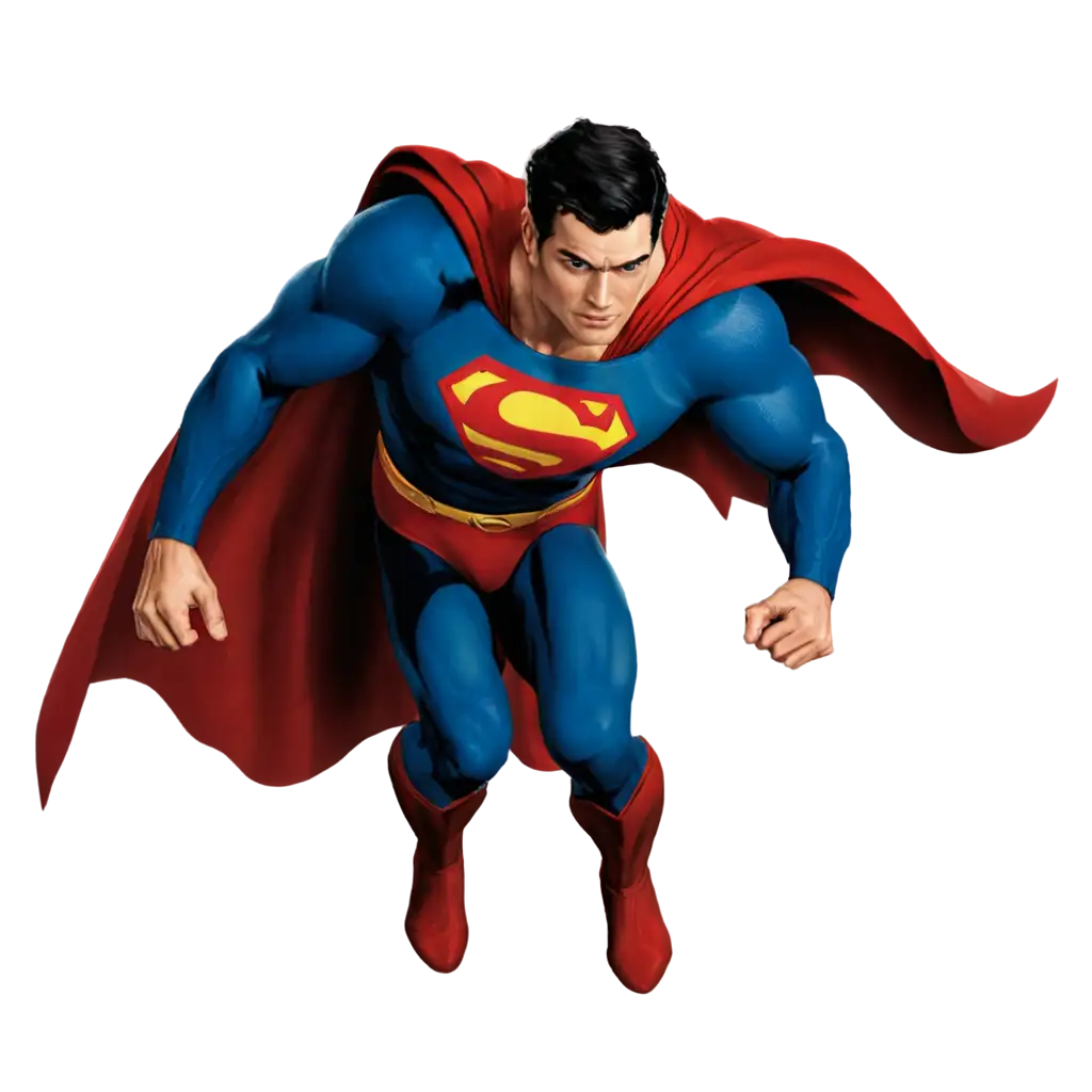 Dynamic-Superman-PNG-Image-Elevate-Your-Content-with-HighQuality-Graphics