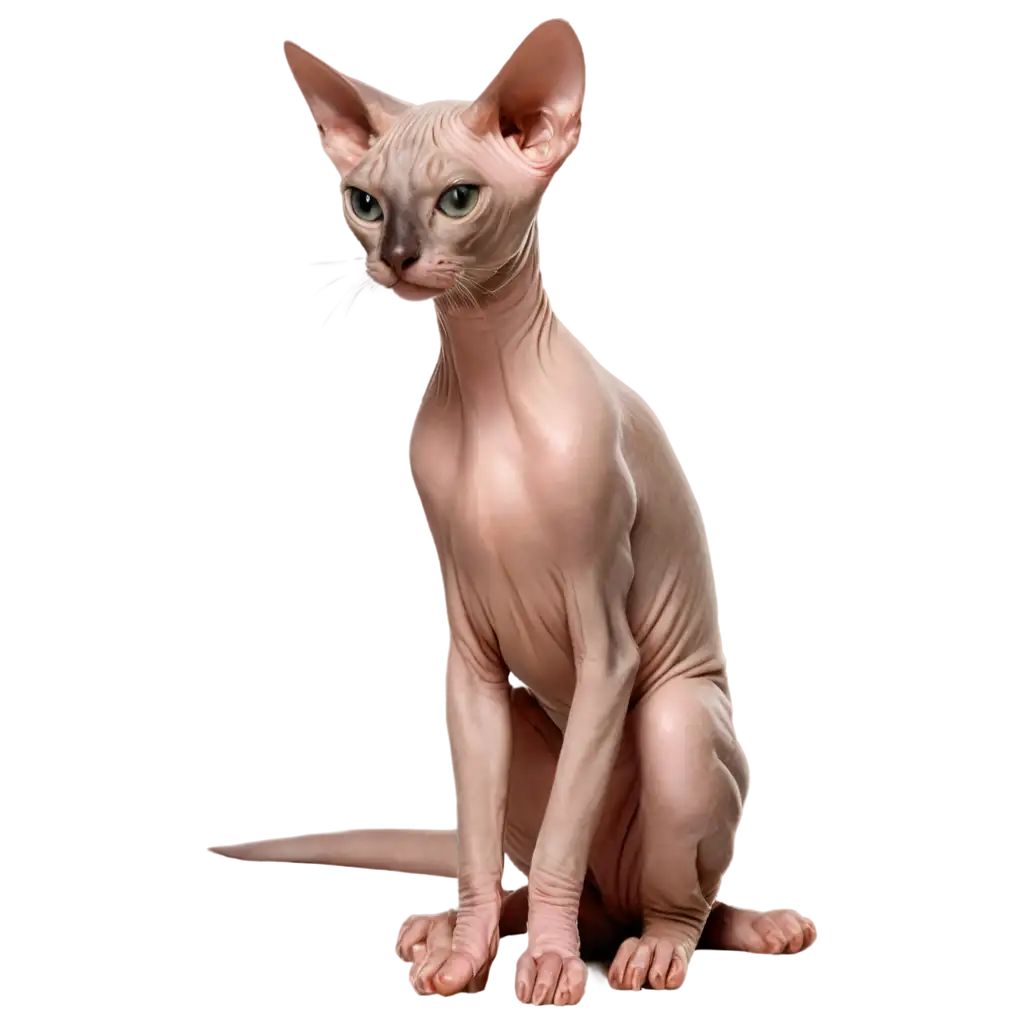 SEOOptimized-PNG-Image-of-a-Small-Sphinx-Cat