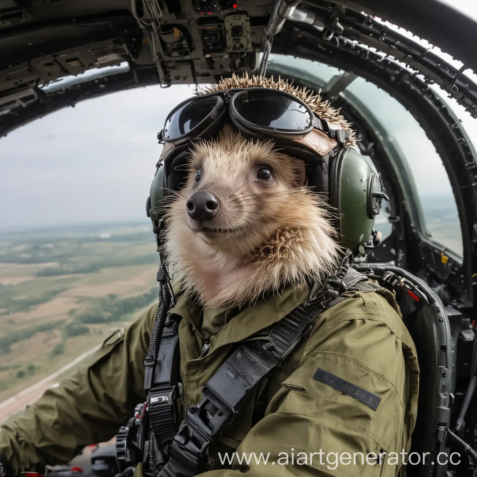 Adventurous-Hedgehog-Pilot-Flying-MI24-Helicopter