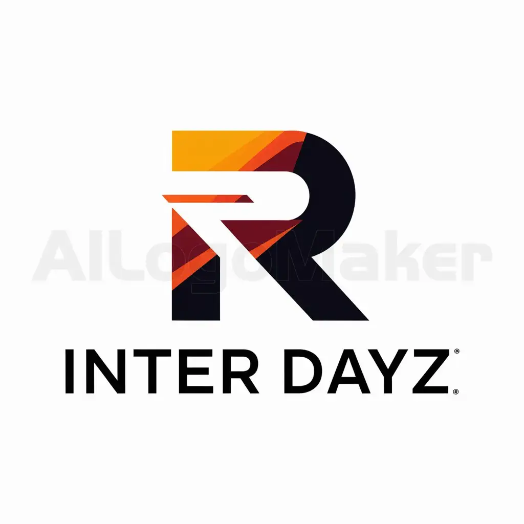 LOGO-Design-For-Inter-DayZ-Sleek-R-Symbol-for-Entertainment-Industry