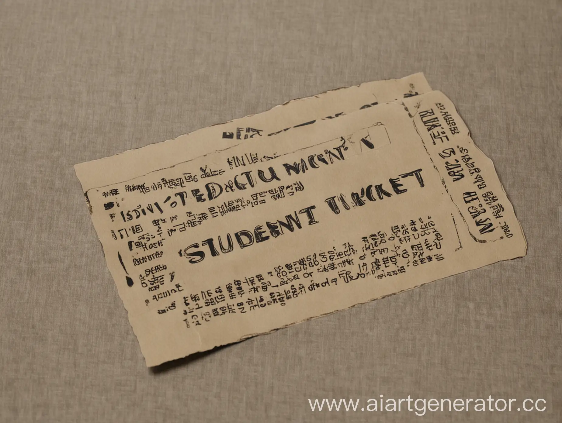 Student-Ticket-Resting-on-a-Table