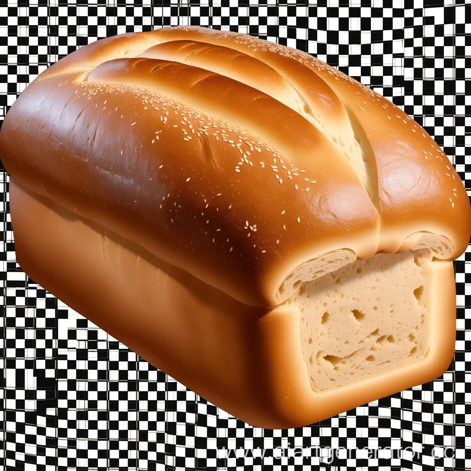 Loaf-of-Bread-on-Transparent-Background-Freshly-Baked-Bread-Slice