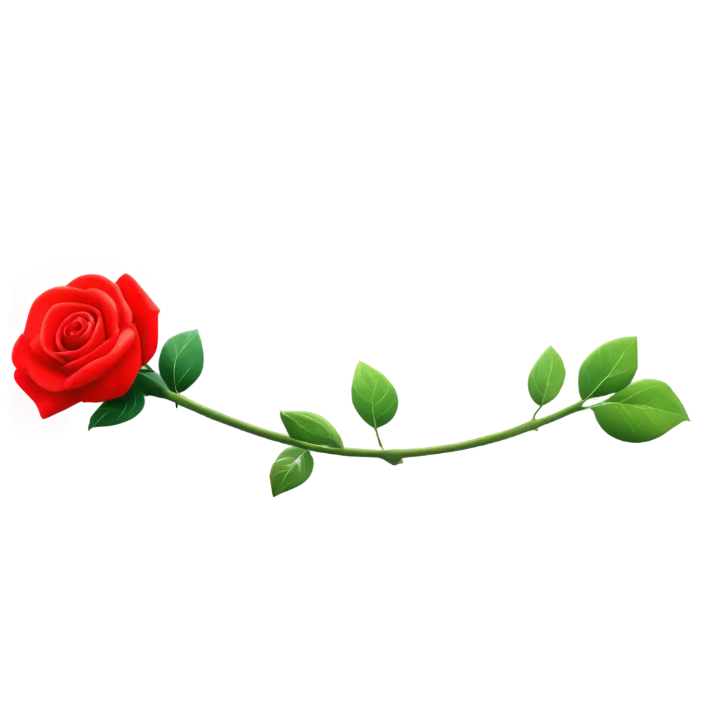 Vibrant-Red-Rose-Cartoon-PNG-Captivating-Illustration-for-Floral-Blogs-Greeting-Cards-and-Social-Media-Posts