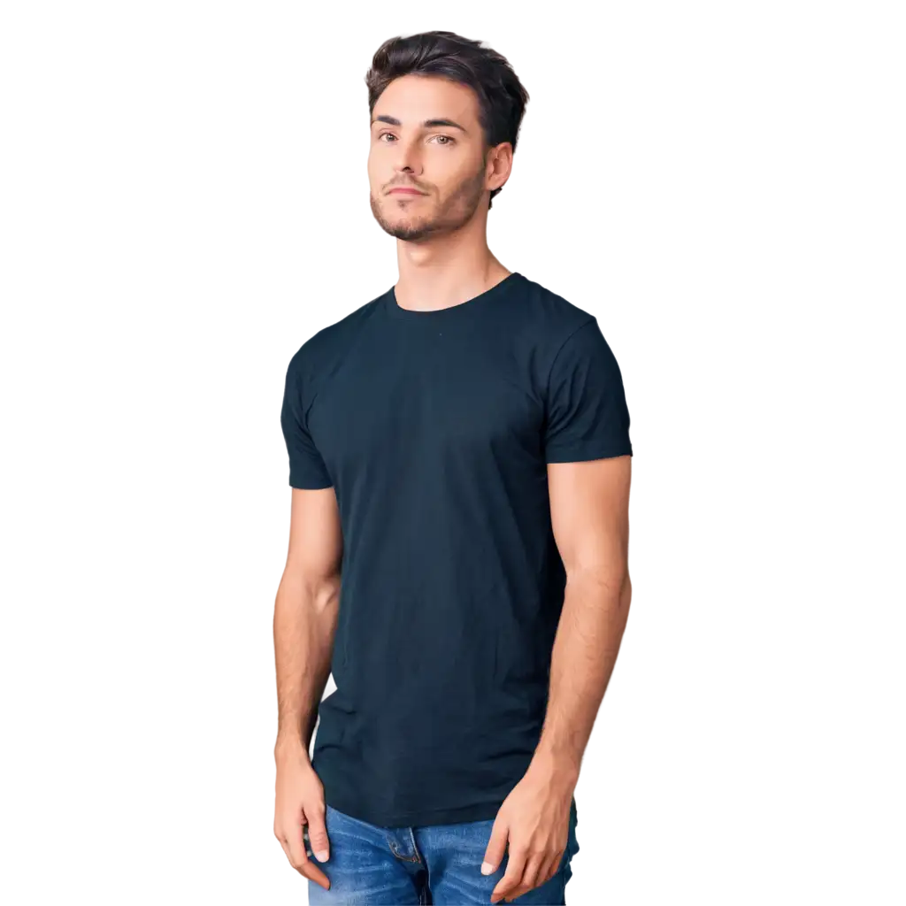 Premium-Black-TShirt-for-Men-PNG-HighQuality-Apparel-Image-for-Online-Retail